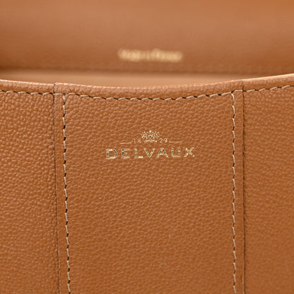 Delvaux Grained Calfskin Mini Brillant Satchel Natural 7 of 18