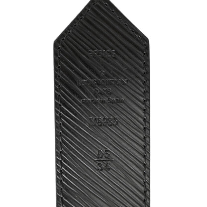 Louis Vuitton Monogram Epi 35mm LV Circle Reversible Belt 85 34 Black 6 of 9