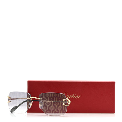 Cartier Metal C Decor Motif Sunglasses CT0330S Gold 8 of 8