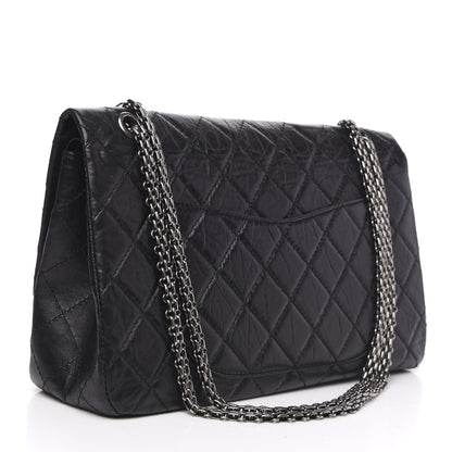 Chanel Aged Calfskin Quilted 2.55 Reissue 227 Flap Black 3 of 12