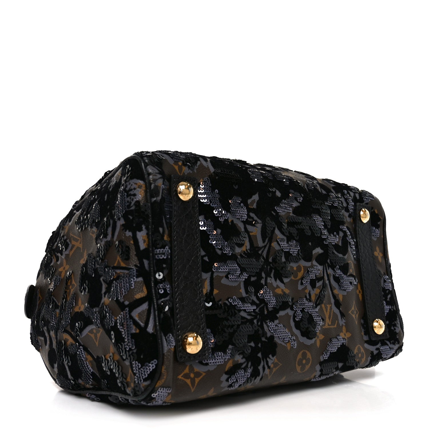 Louis Vuitton Monogram Fleur De Jais Sequins Speedy 30 4 of 11
