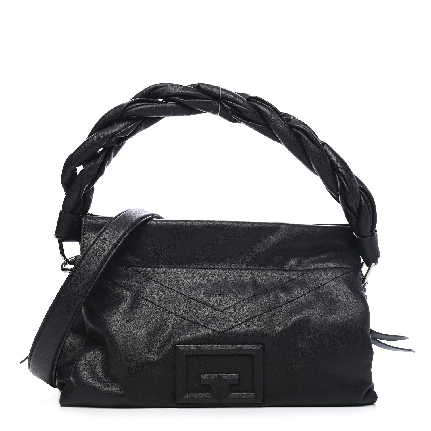Givenchy Calfskin Medium ID93 Satchel Black 1 of 11