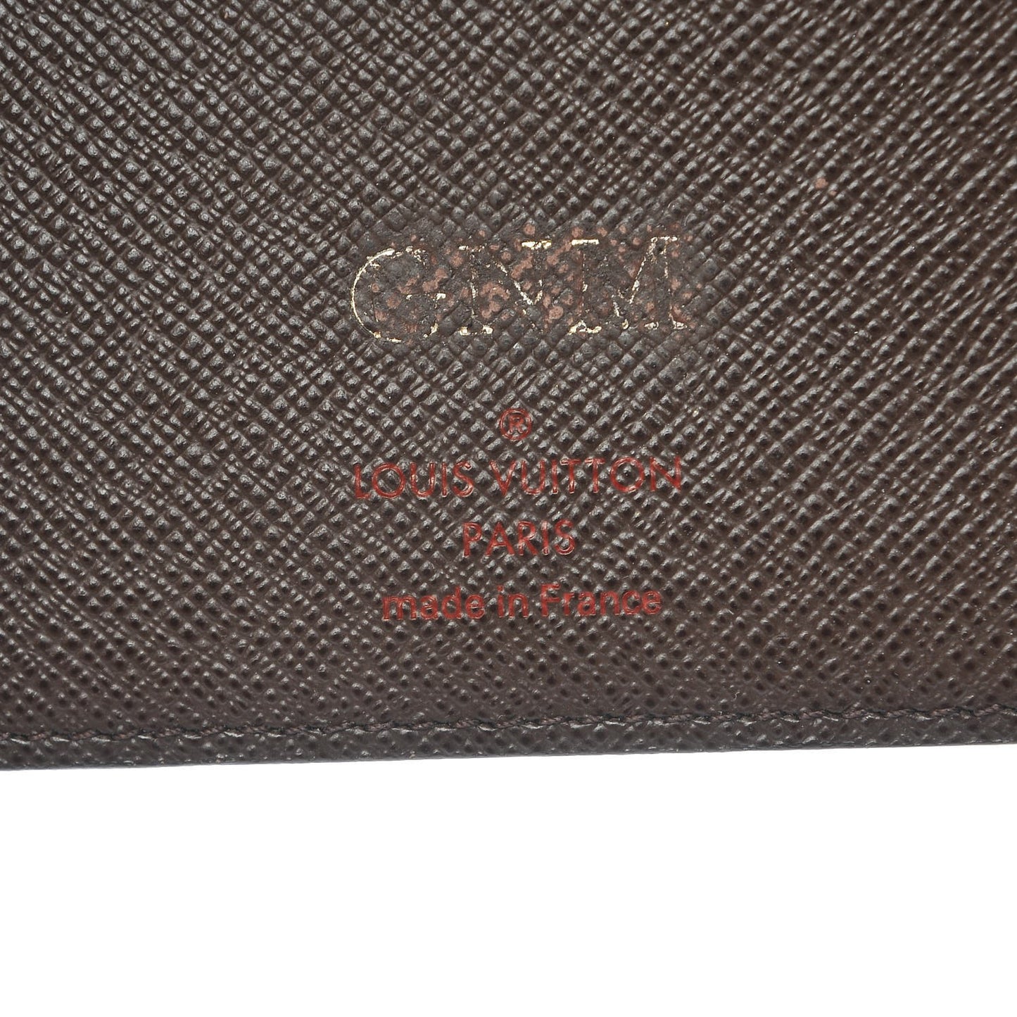 Damier Ebene Medium Ring Agenda Cover