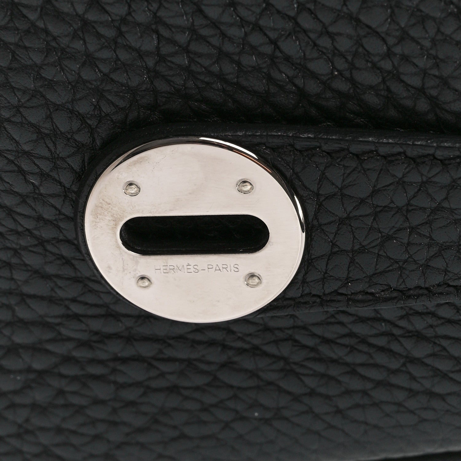 Hermes Taurillon Clemence Lindy 30 Black 7 of 13