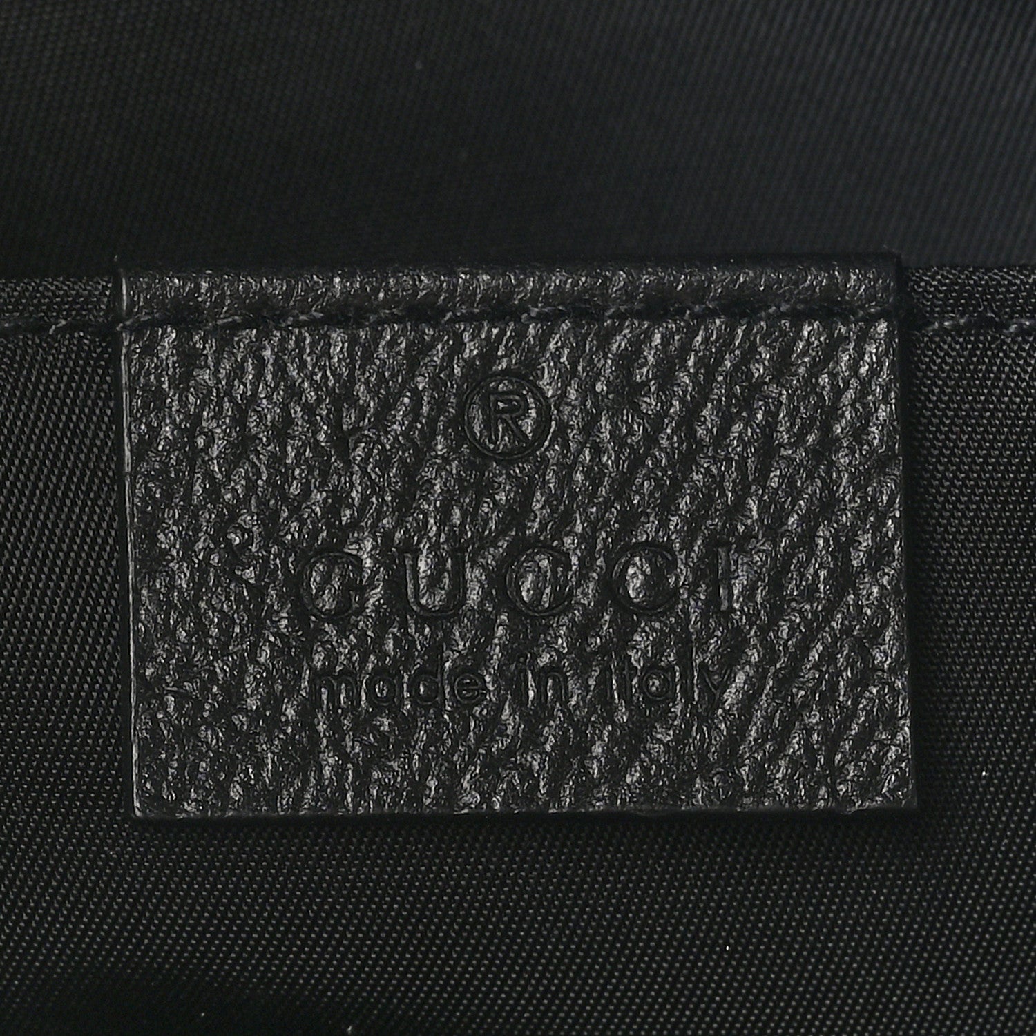 Gucci Econyl Nylon Monogram Off The Grid Sling Backpack Black 6 of 10