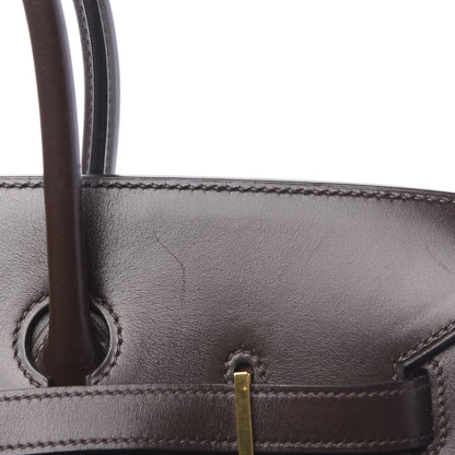 Hermes Box Bi-Color Birkin 35 Raisin Cyclamen 10 of 10