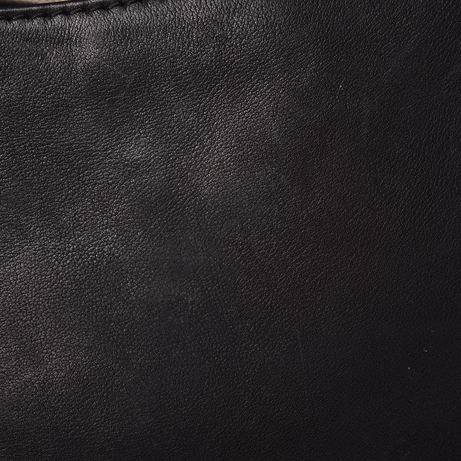 Gucci Calfskin Handmade Medium Flap Shoulder Bag Black 14 of 26