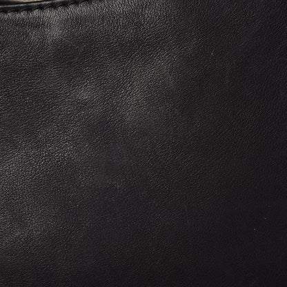 Gucci Calfskin Handmade Medium Flap Shoulder Bag Black 14 of 26