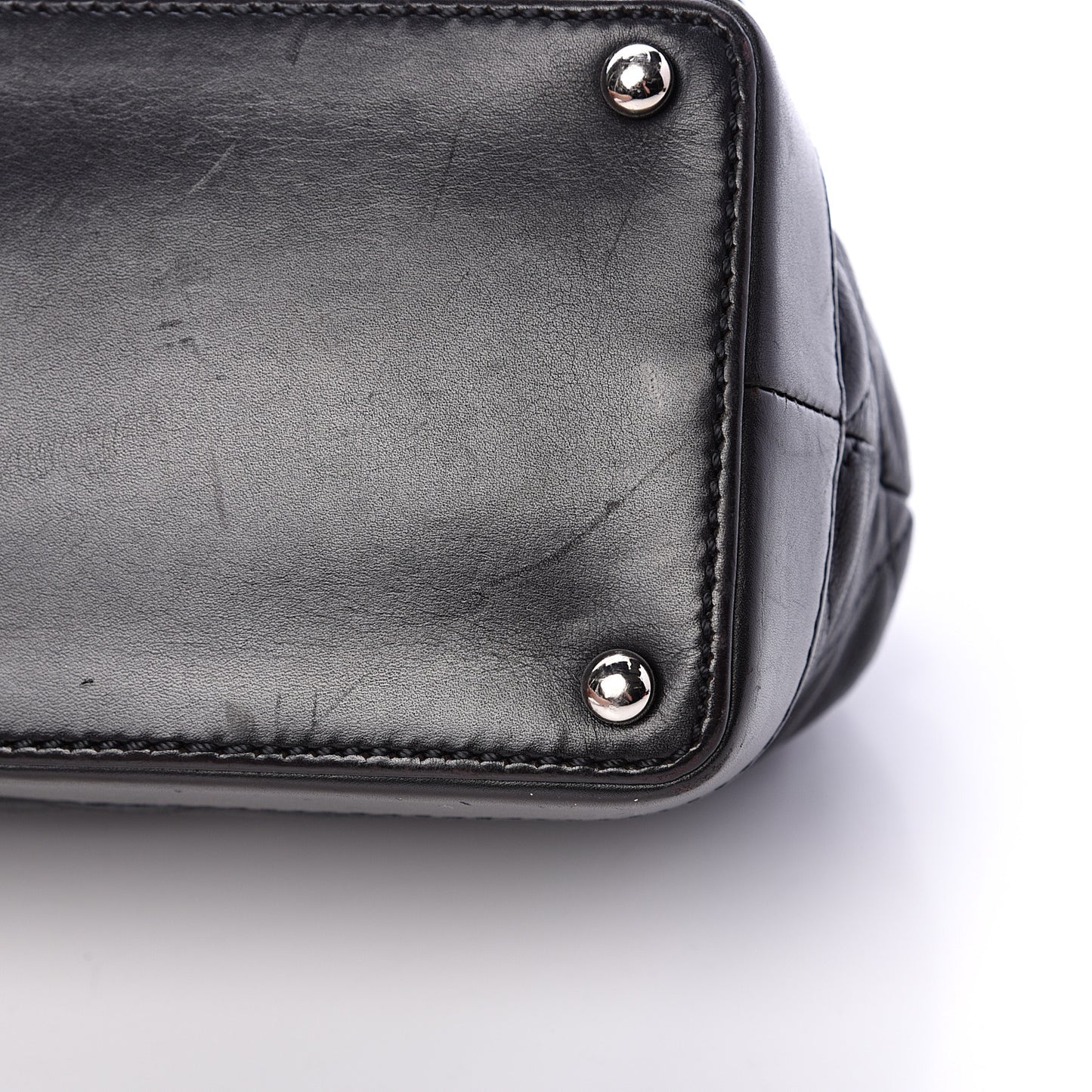 Calfskin Quilted VIP Flap Black