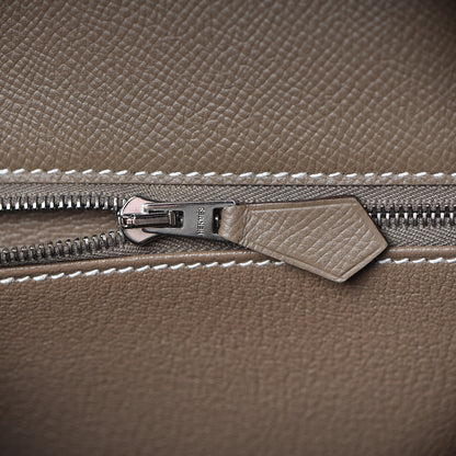 Hermes Epsom Kelly Sellier 32 Etoupe 9 of 40