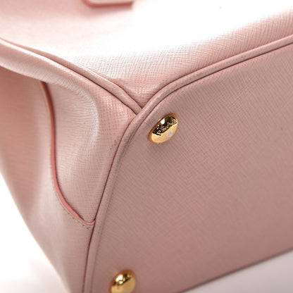 Prada Saffiano Small Galleria Double Zip Tote Orchidea 12 of 15