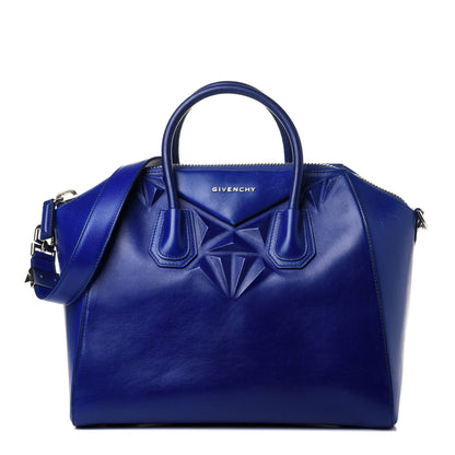Givenchy Calfskin 3D Stud Medium Antigona Royal Blue 1 of 11