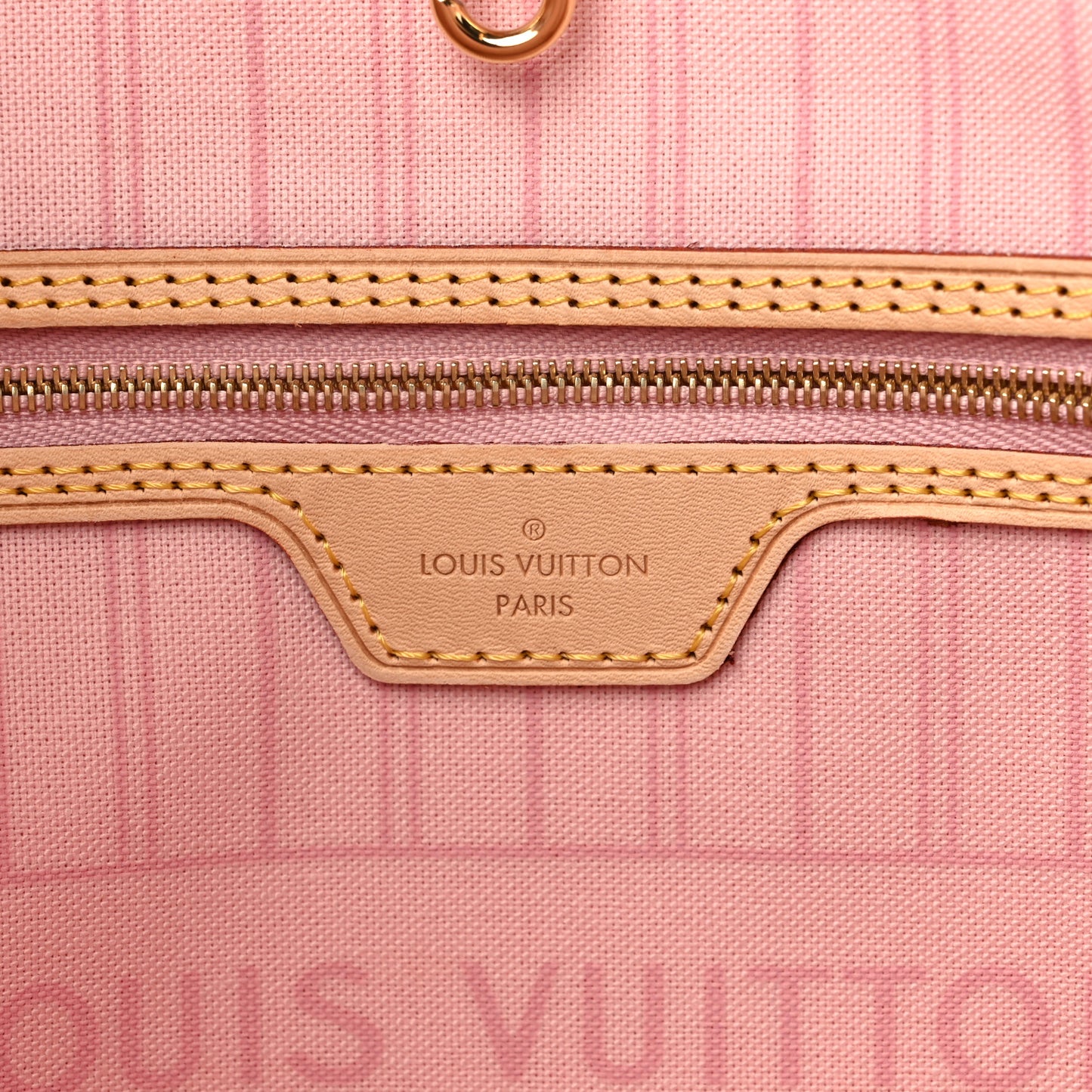 Damier Azur Neo Neverfull MM Rose Ballerine