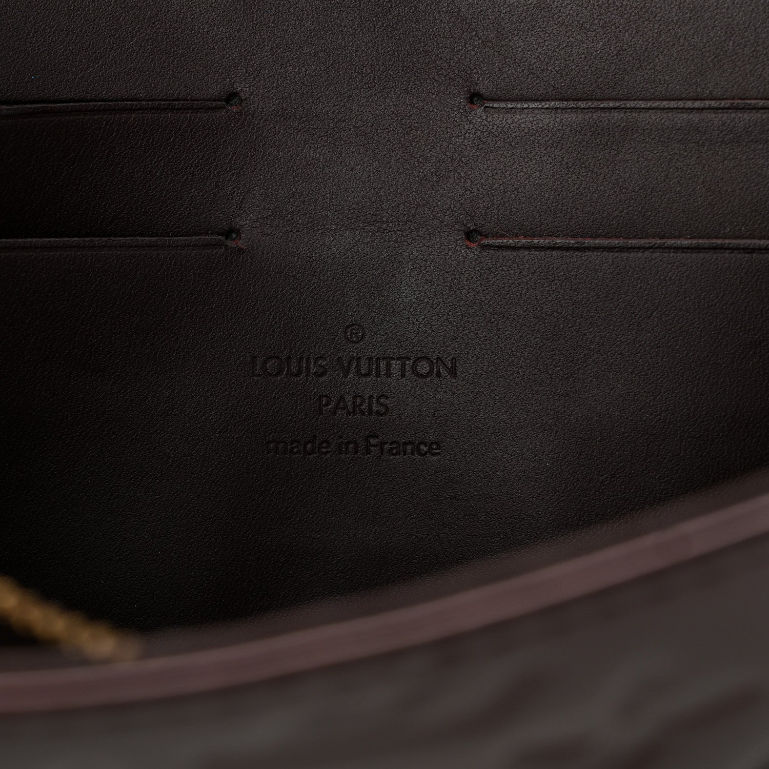 Louis Vuitton Vernis Rossmore MM Amarante 6 of 10