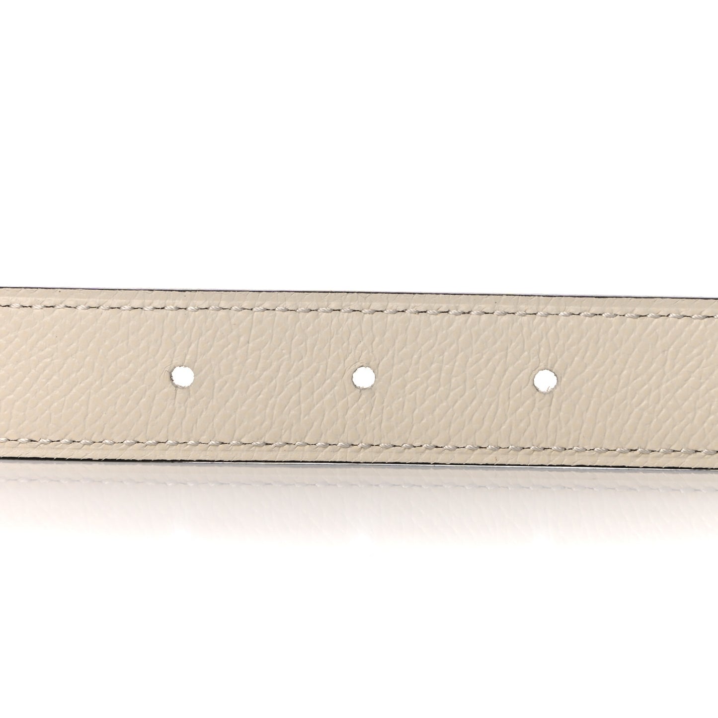 Swift Epsom 32mm Constance H Belt 85 Gold Craie