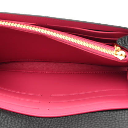 Louis Vuitton Taurillon Capucines Wallet Black 6 of 8
