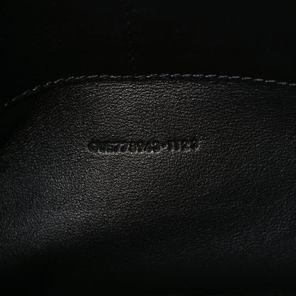 Saint Laurent Lambskin Small Calypso Pouch Black 7 of 9