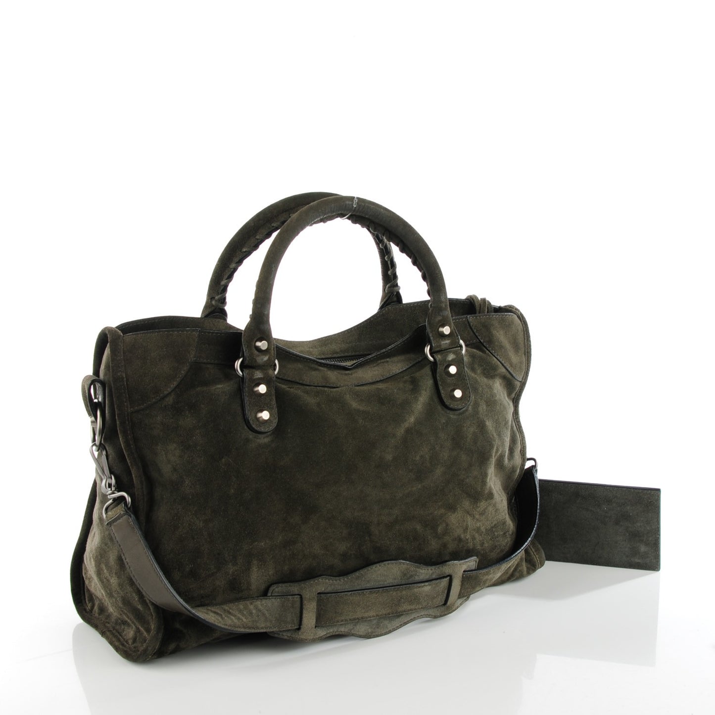 Baby Daim Suede Classic Hardware City Olive