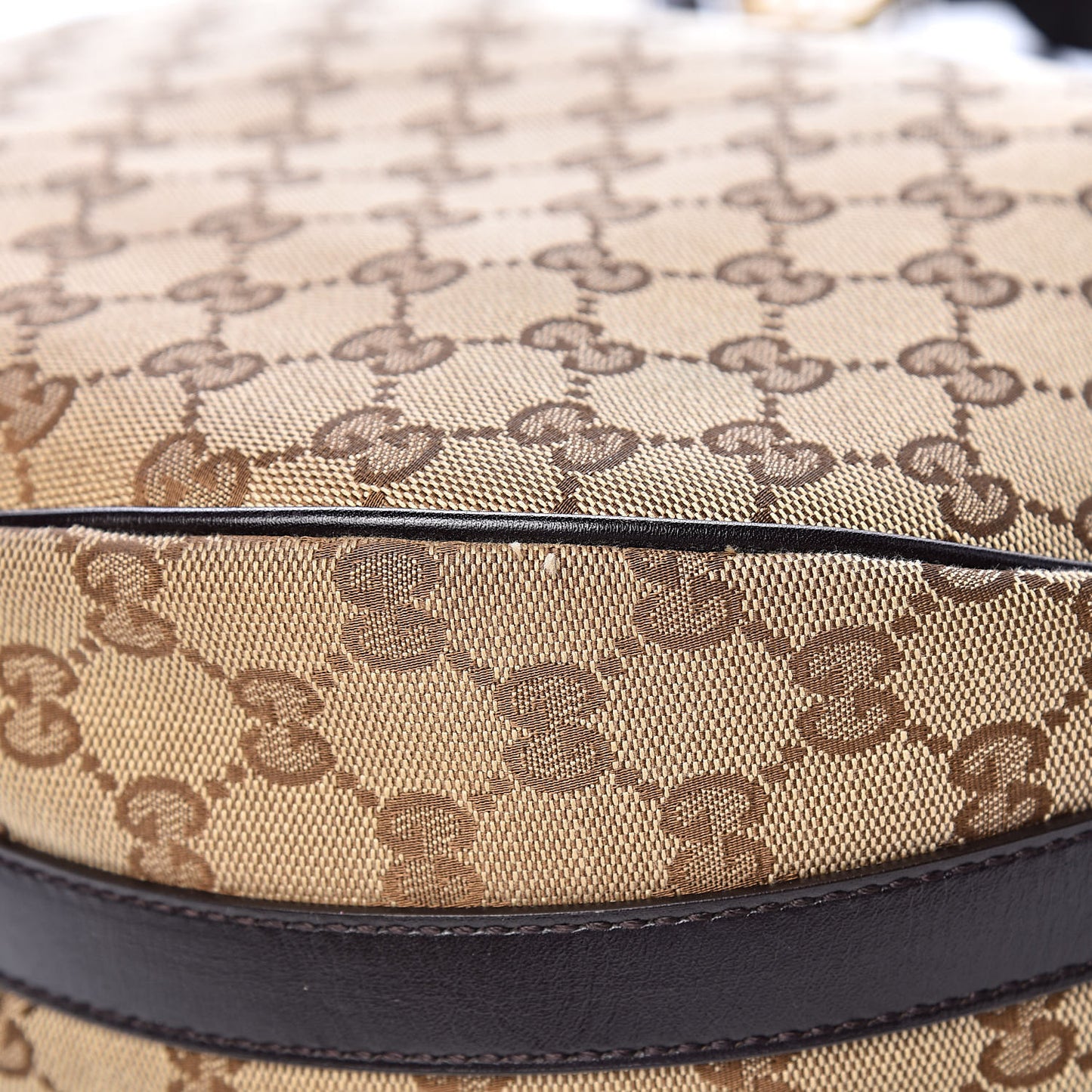 Monogram Medium GG Twins Hobo Dark Brown