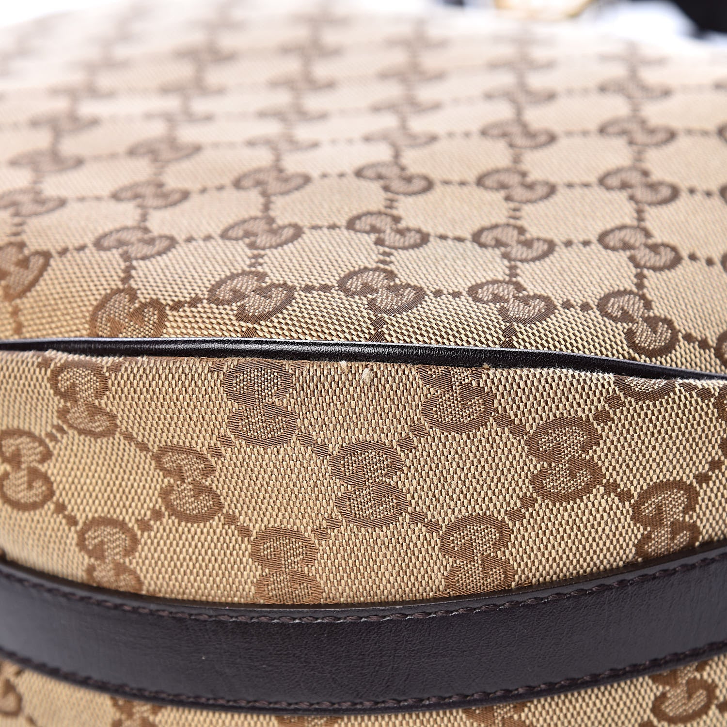 Gucci Monogram Medium GG Twins Hobo Dark Brown 12 of 13