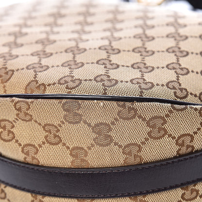 Gucci Monogram Medium GG Twins Hobo Dark Brown 12 of 13