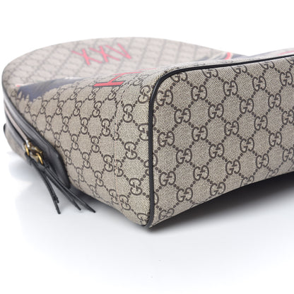 Gucci GG Supreme Monogram Wolf XXV Hollywood Print Dome Backpack 5 of 10