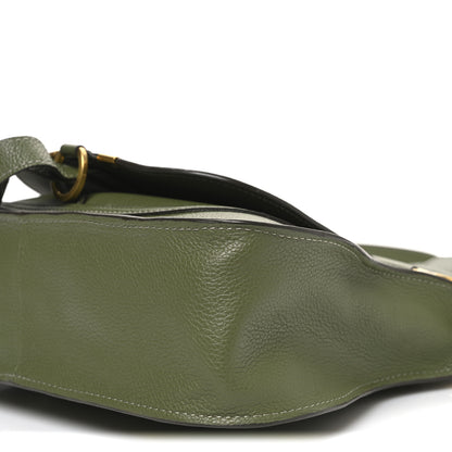 Chloe Calfskin Small Marcie Satchel Light Cactus 10 of 10