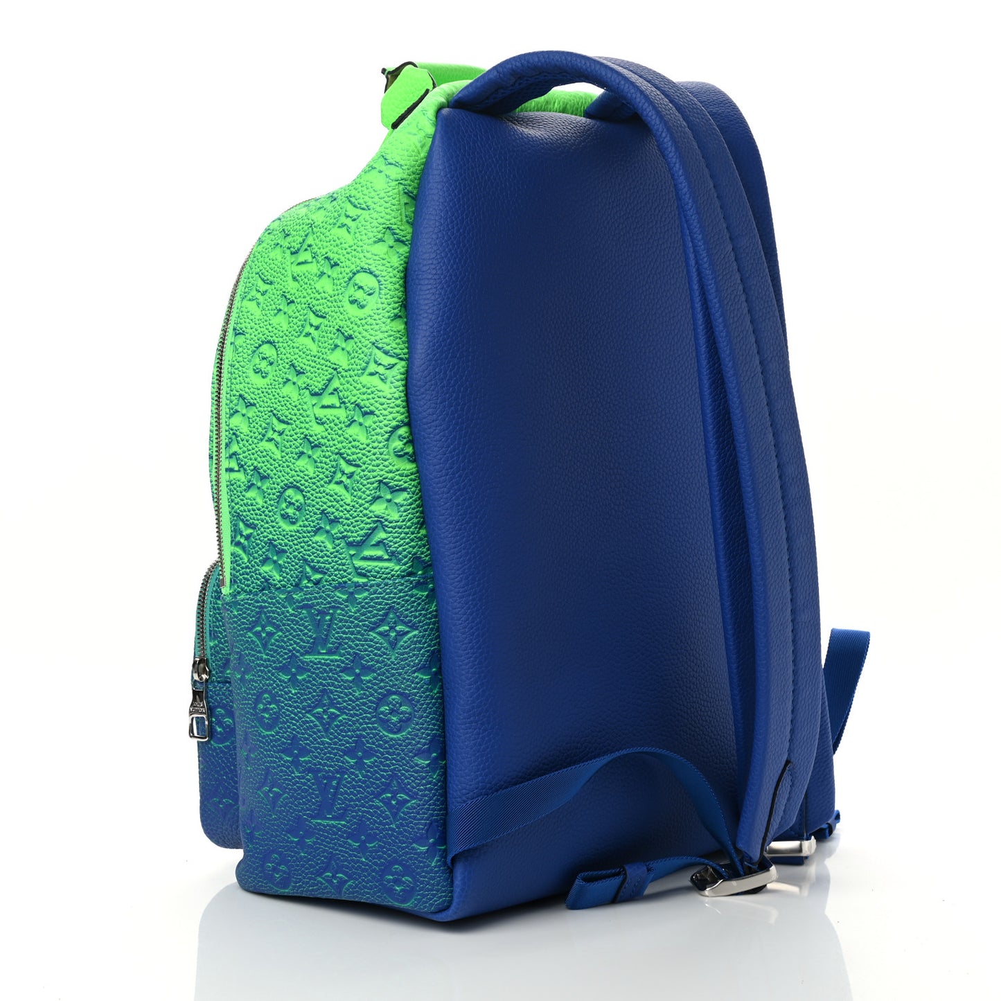 Taurillon Illusion Multipockets Backpack Bleu Vert