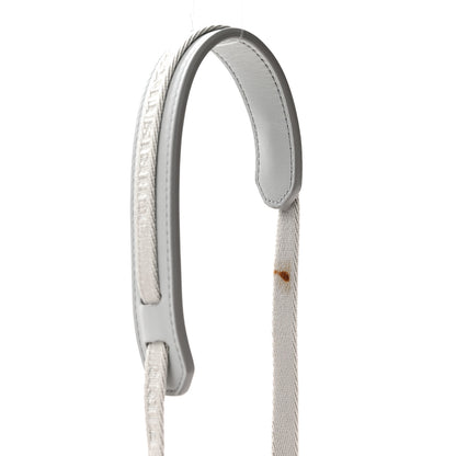 Christian Dior Oblique Stainless Steel Grained Calfskin Aqua Bottle With Shoulder Strap Off White 8 of 11