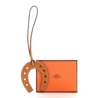Hermes Swift Paddock Horseshoe Bag Charm Gold 4 of 4