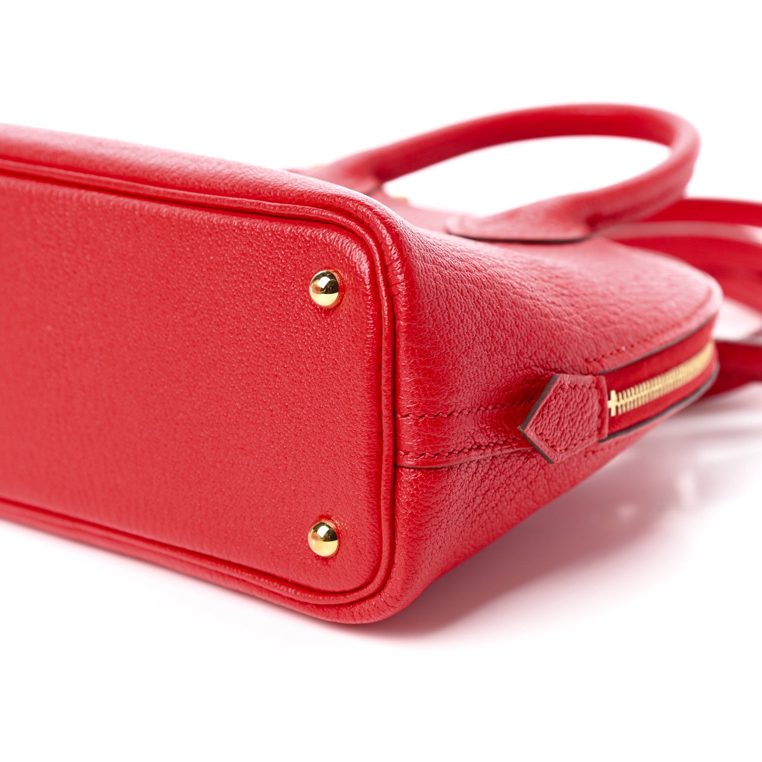 Hermes Chevre Mysore Mini 1923 Bolide Rouge De Coeur 9 of 10