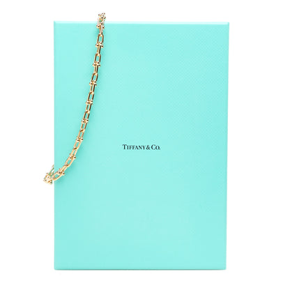 Tiffany 18K Rose Gold Medium HardWear Link Necklace 6 of 6