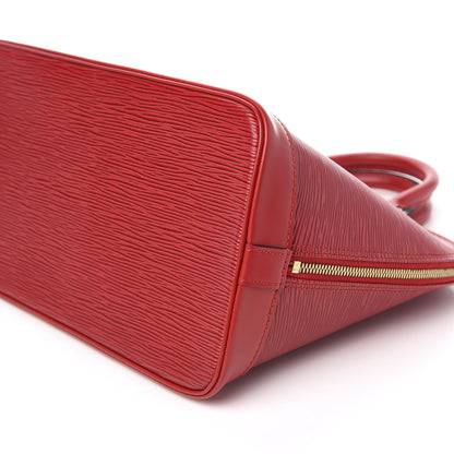 Louis Vuitton Epi Alma PM Castillan Red 8 of 9