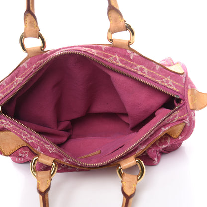 Louis Vuitton Monogram Denim Neo Speedy Fuchsia 5 of 21
