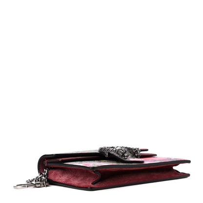 Gucci GG Supreme Monogram Blooms Super Mini Dionysus Shoulder Bag Beige Multicolor Dry Rose 3 of 5