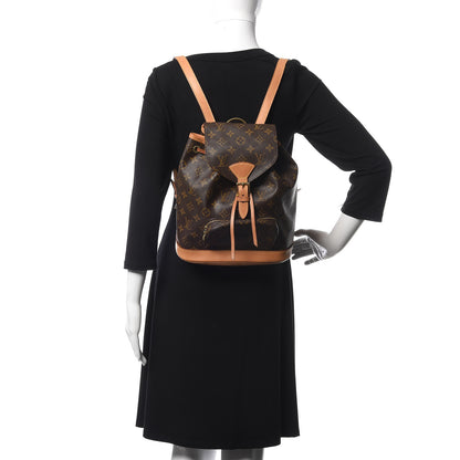 Louis Vuitton Monogram Montsouris MM Backpack 2 of 12