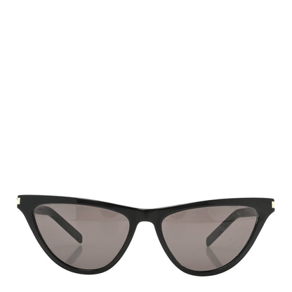 Saint Laurent Acetate SL 550 Slim Cat Eye Sunglasses Black 2 of 6