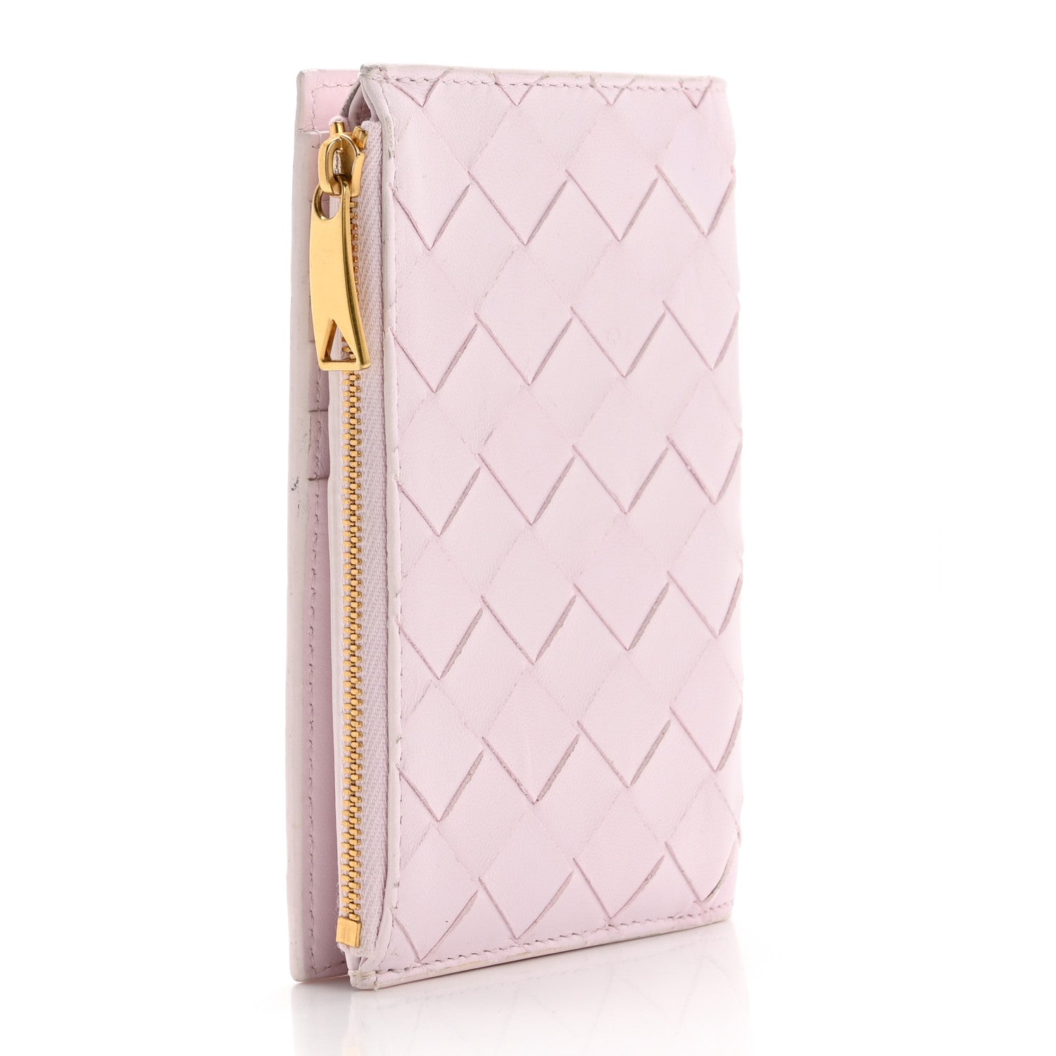 Bottega Veneta Nappa Intrecciato Bifold Zip Wallet Bliss Washed 3 of 13