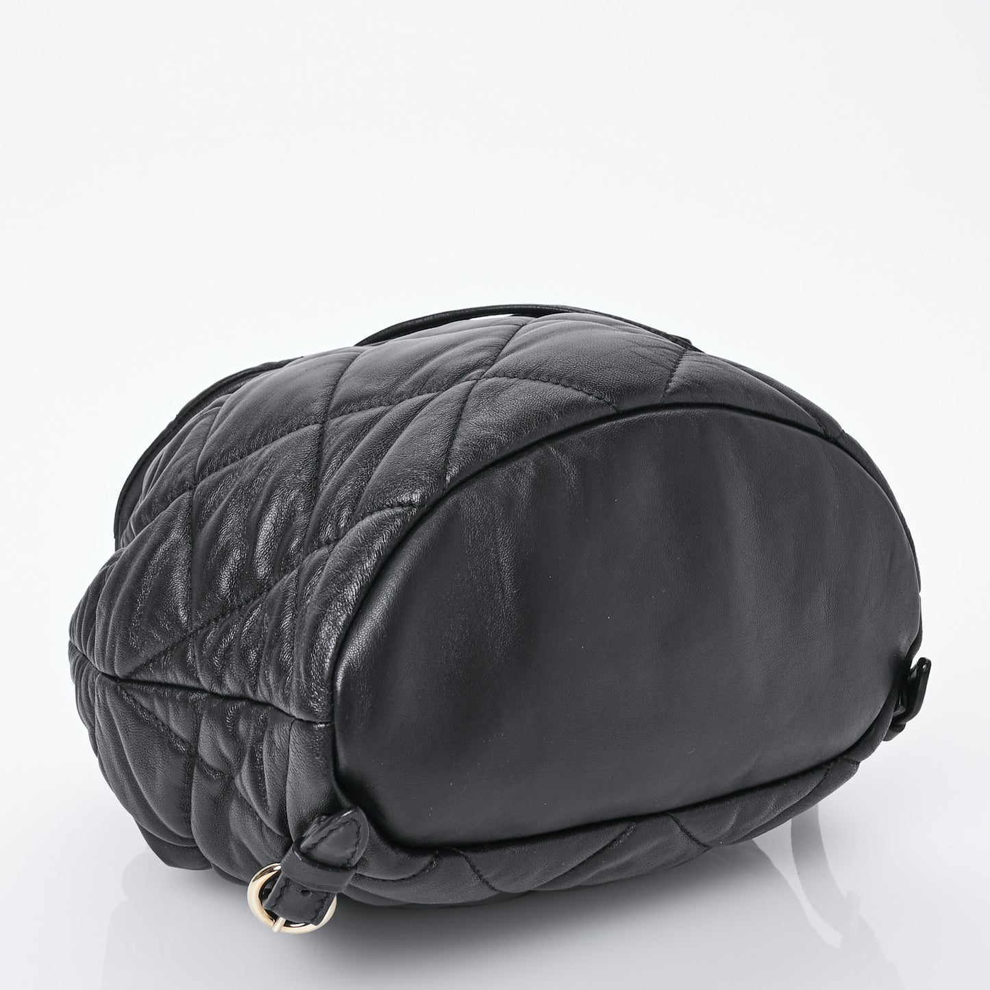 Calfskin Quilted Giuliette Backpack Black