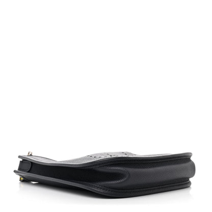 Hermes Epsom Amazone Evelyne TPM Bleu Indigo Lime 4 of 10