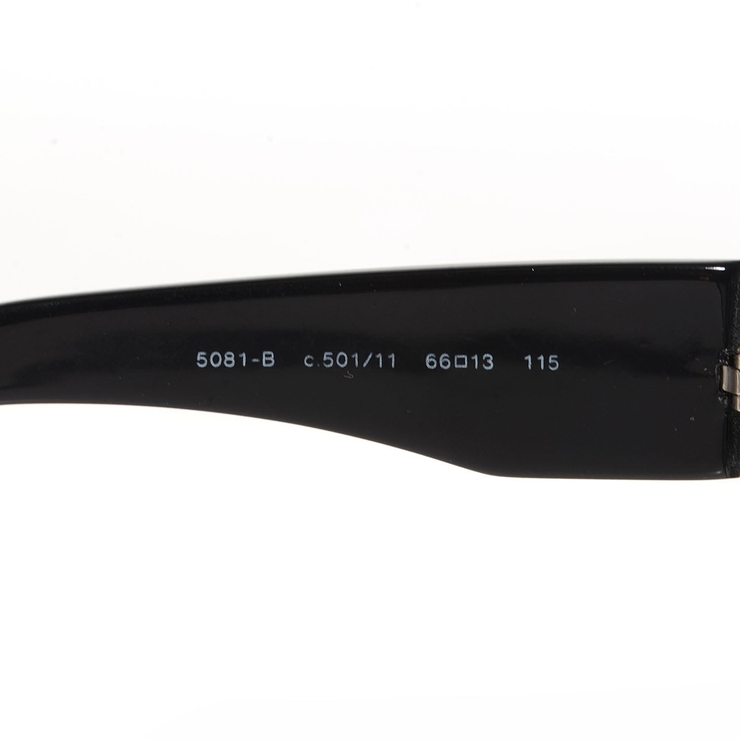 Chanel Crystal CC Sunglasses 5081-B Black 4 of 5
