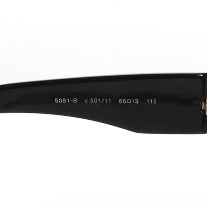 Chanel Crystal CC Sunglasses 5081-B Black 4 of 5