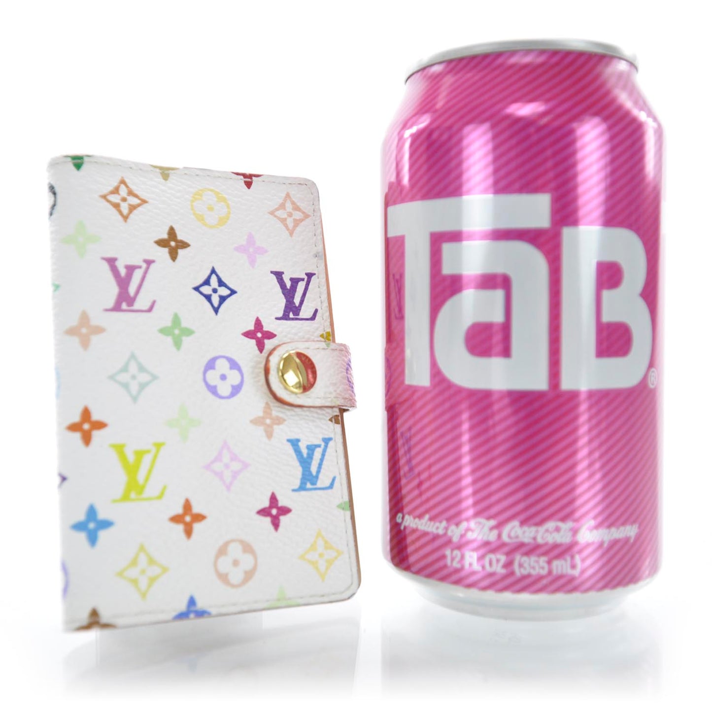 Monogram Multicolor Carnet de Bal Mini Agenda Cover White