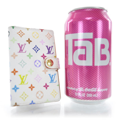 Louis Vuitton Monogram Multicolor Carnet de Bal Mini Agenda Cover White 2 of 9