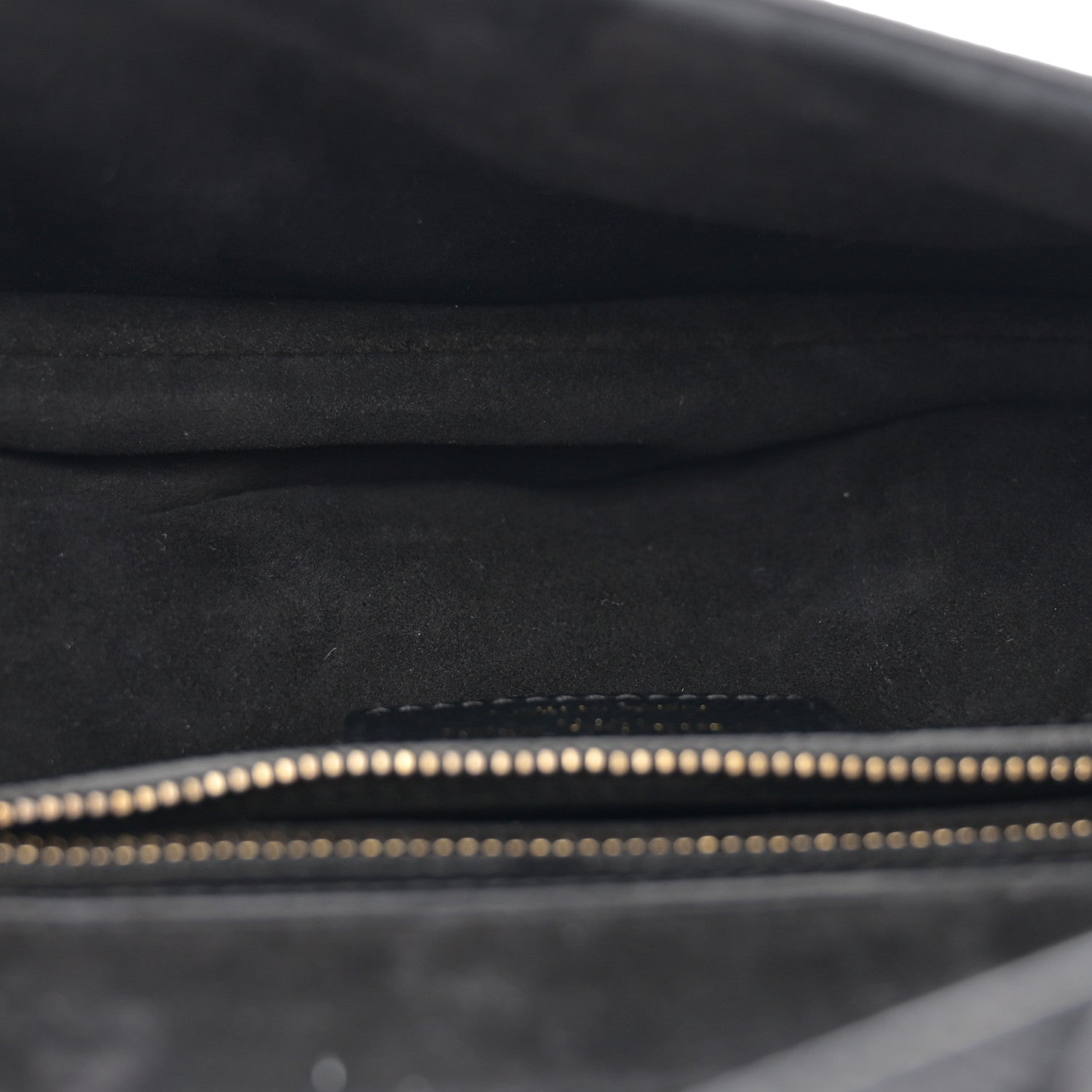 Christian Dior Grained Calfskin Saddle Bag Black 5 of 12