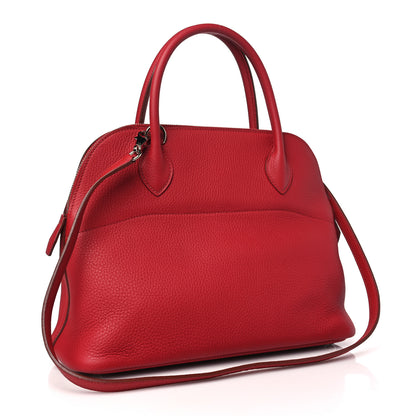 Hermes Taurillon Clemence Bolide 31 Rouge Garance 2 of 10