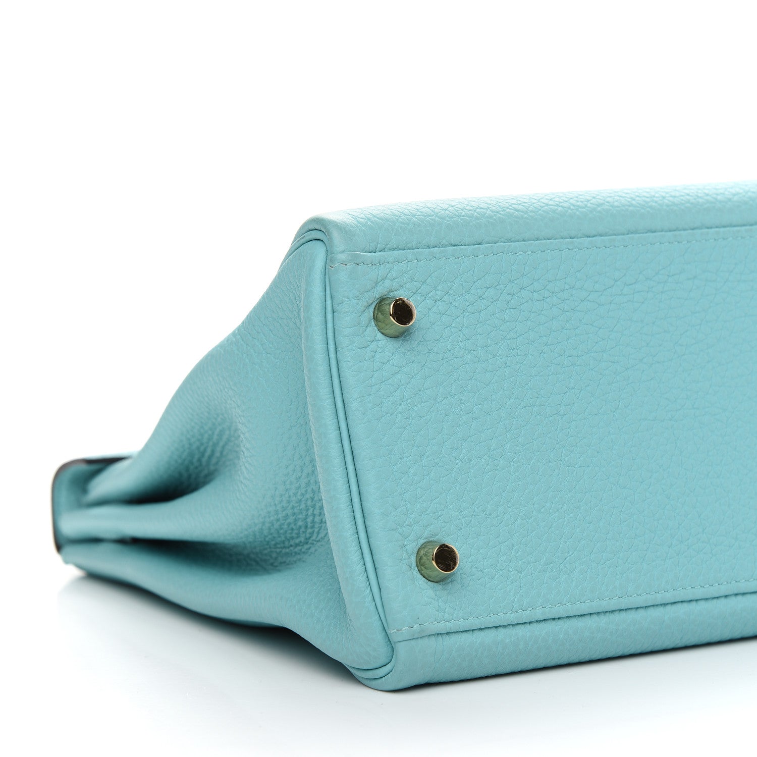 Hermes Togo Kelly Retourne 32 Bleu Atoll 37 of 40