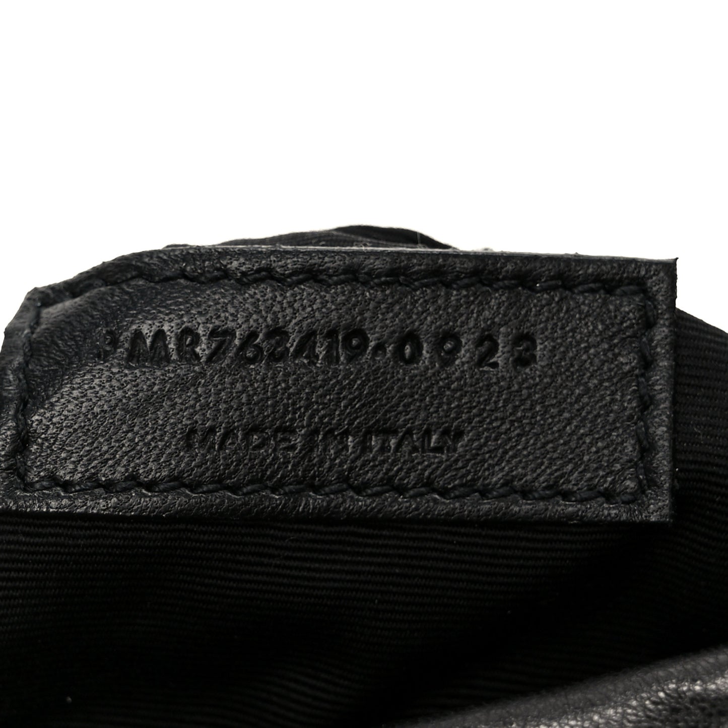 Padded Lambskin Le 5 A 7 Hobo Black