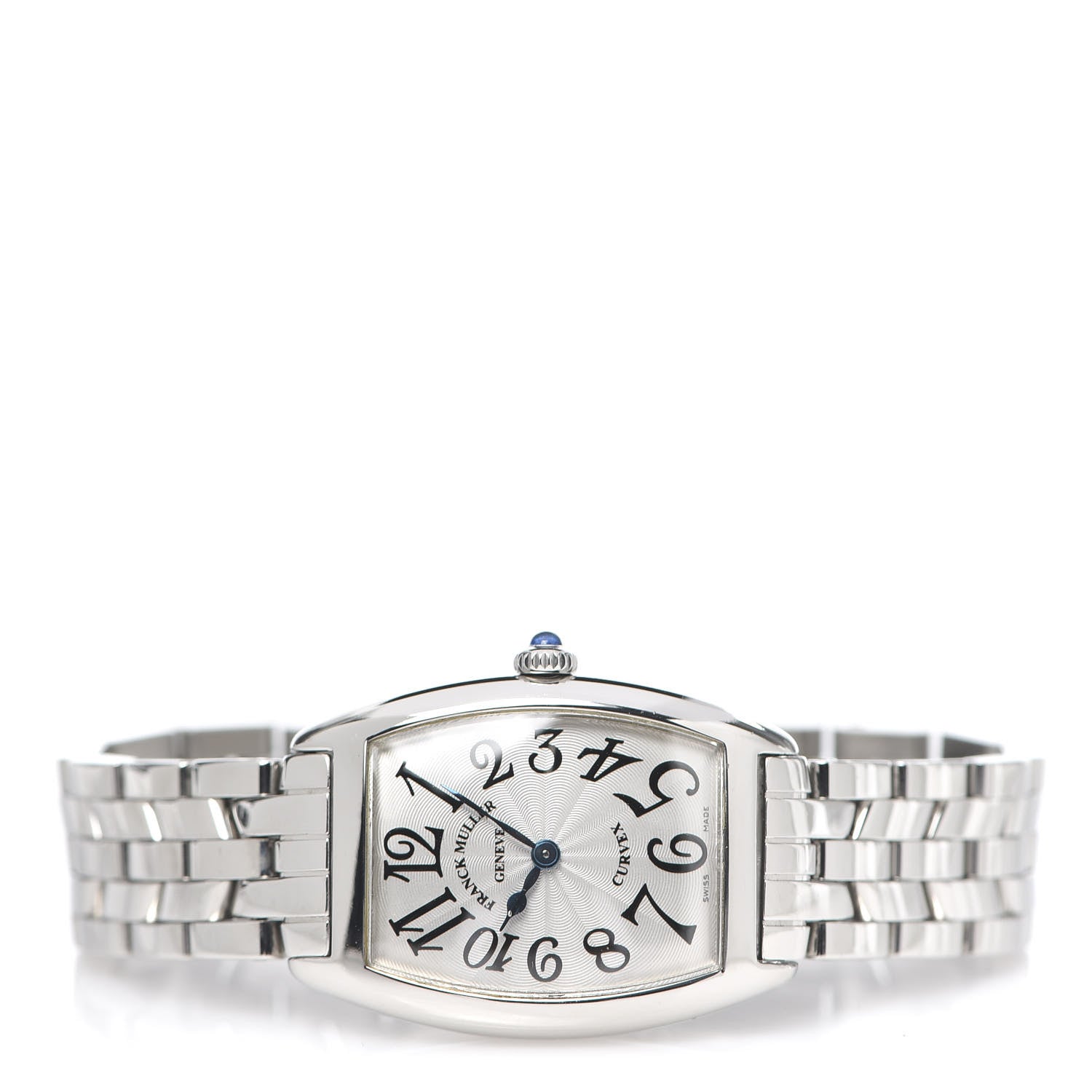 Franck Muller Stainless Steel 25mm Cintree Curvex Quartz Watch 1752QZAC 3 of 7