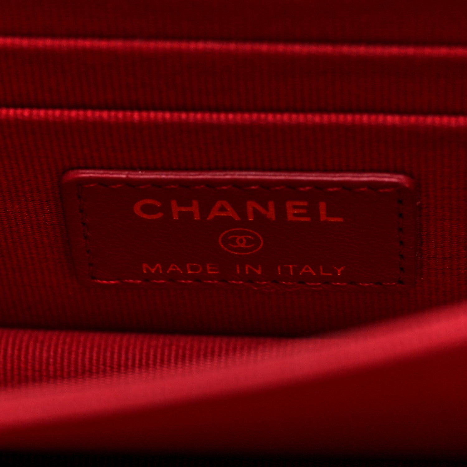 Chanel Lambskin Enamel Quilted Pending CC Clutch With Chain Black 6 of 10